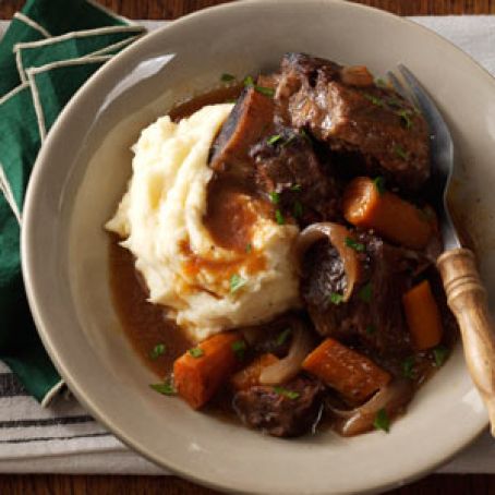 Short Ribs, Slow Cooker